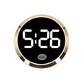 thumbnail image 6 of DAMIFU Car Interior Clock Touch Type For Car Vehicle Watch Car Supplies Novelty Clock Luminous Car Clock Abs Black Car Accessories, 6 of 8