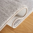 thumbnail image 5 of SAFAVIEH Lasa Tranter Solid Polyester Area Rug, Light Grey, 8' x 10', 5 of 8