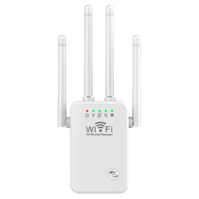 Extensión de rango WiFi 300Mbps Repetidor de amplificador de señal 2.4G ~ 2.4835GHz