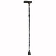 thumbnail image 3 of PCP Folding Cane, Fritz Handle Grip, Lightweight Adjustable Aluminum Shaft, Floral Pattern,, 3 of 3