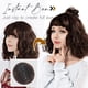 thumbnail image 1 of Fiudx Peluca con Clip para Moño, Postizo para Dar Volumen, Elegante Clip para Moño Despeinado, Creador de Peinados Semirecogidos, Solución para Cabello Corto, Accesorio de Moda para Mujer, Diseño Reu, 1 of 2