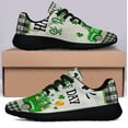 thumbnail image 3 of Shamrock Truck Happy StPatrick's Day Shoes Sneakers Black Size 7, 3 of 7