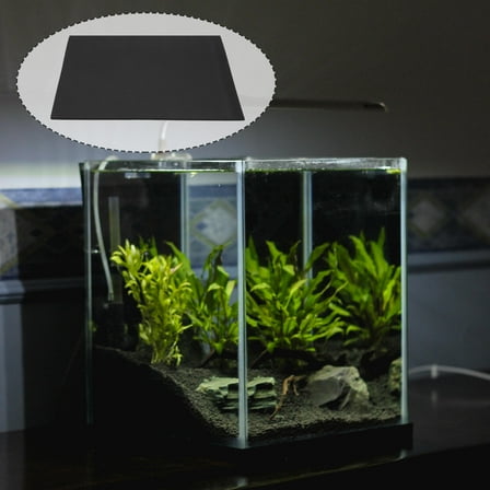 HOOWIFFY Durable Eva Nonslip Fish Tank Pad Black Anti-Slip Cushioning for Home