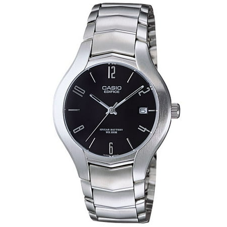 Men's Black Dial, 10-Year Battery Watch