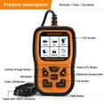 thumbnail image 2 of AUTOPHIX OM126P Lecteur de Code de Scanner OBD2 Outil de Diagnostic de Moteur de Voiture, 2 of 12