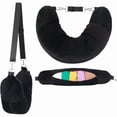thumbnail image 1 of U-Shaped Travel Headrest Pillowcase With Clothes-Fillable Design For Neck Support During Flights Camping Road Trips, 1 of 9
