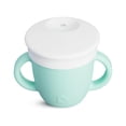 thumbnail image 1 of Vaso Entrenador 6oz Munchkin Silicona con tapa y asas Azul, 1 of 6