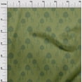 thumbnail image 2 of oneOone Georgette Viscose Fabric Tree & Giraffe Block Print Fabric By The Yard 42 Inch Wide, 2 of 4