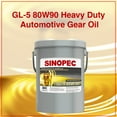 thumbnail image 3 of GL-5 80W90 Heavy Duty Automotive Gear Oil - 5 Gallon Pail (18L - 4.75 gal), 3 of 4