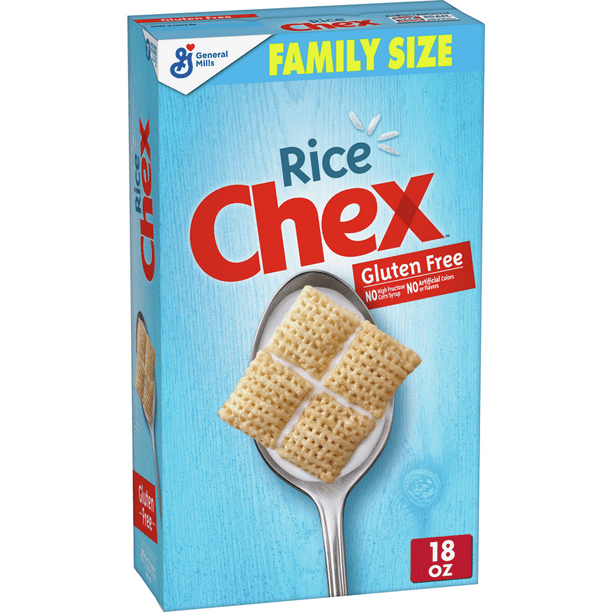 Rice Chex Breakfast Cereal Gluten Free 18 Oz Box - Walmartcom