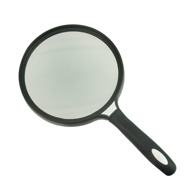 5 3X Large Round Hand Held Magnifier
