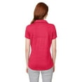 thumbnail image 2 of PUMA Women's Standard Cloudspun Free Polo, Teaberry Heather, X-Large, 2 of 3
