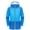 Blue, variant on Women's Casual Jackets Clearance Women's Ultra-thin Quick Drying Color Blocked Skin Jacket With Sporty Style 3XL