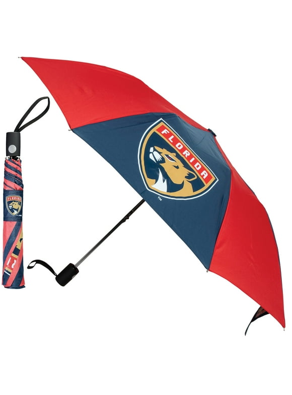 WinCraft Florida Panthers 42" Primary Logo Folding Umbrella