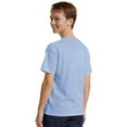 thumbnail image 2 of Couver Boys Cotton Active Short Sleeve Crewneck Shirt 1 Piece, Light Blue, Large, 2 of 9