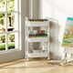 thumbnail image 5 of Carrito rodante JOYZAN de 3 niveles con ruedas y rueda giratoria, 5 of 6