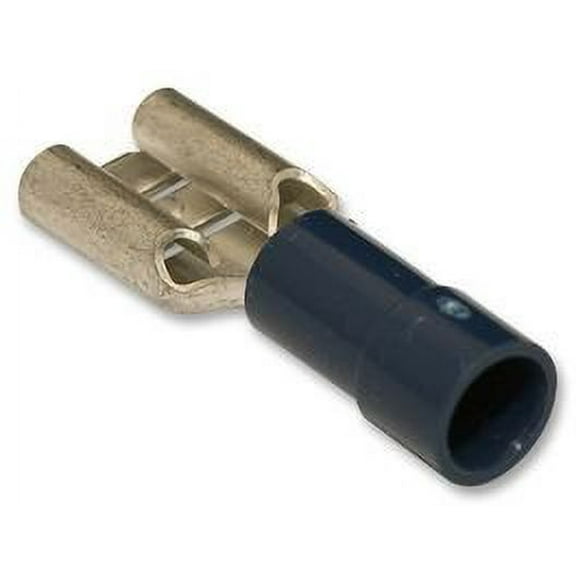 MOLEX 19017-0037 TERMINAL, FEMALE DISCONNECT, 0.25IN BLUE (100 pieces)