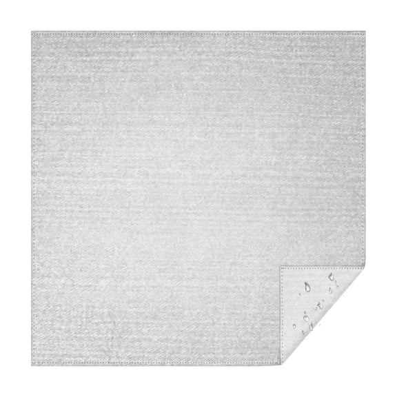 60x60in(152x152cm) Square Tablecloth, Waterproof Polyester Table Cover, Wrinkle Resistant & Washable Fabric for Dining, Kitchen, Picnic, Denim Jean Print