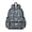 Boston Terrier and, variant on Corgi and Box Black Pattern Backpack for School, Cute School Bag with Adjustable Shoulder Straps and Padded Back, 13.4"x11"x4.7"