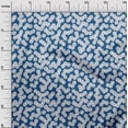 thumbnail image 4 of oneOone Polyester Spandex Navy Blue Fabric Block Craft Projects Decor Fabric Printed By The Yard 56 Inch Wide-JF, 4 of 6