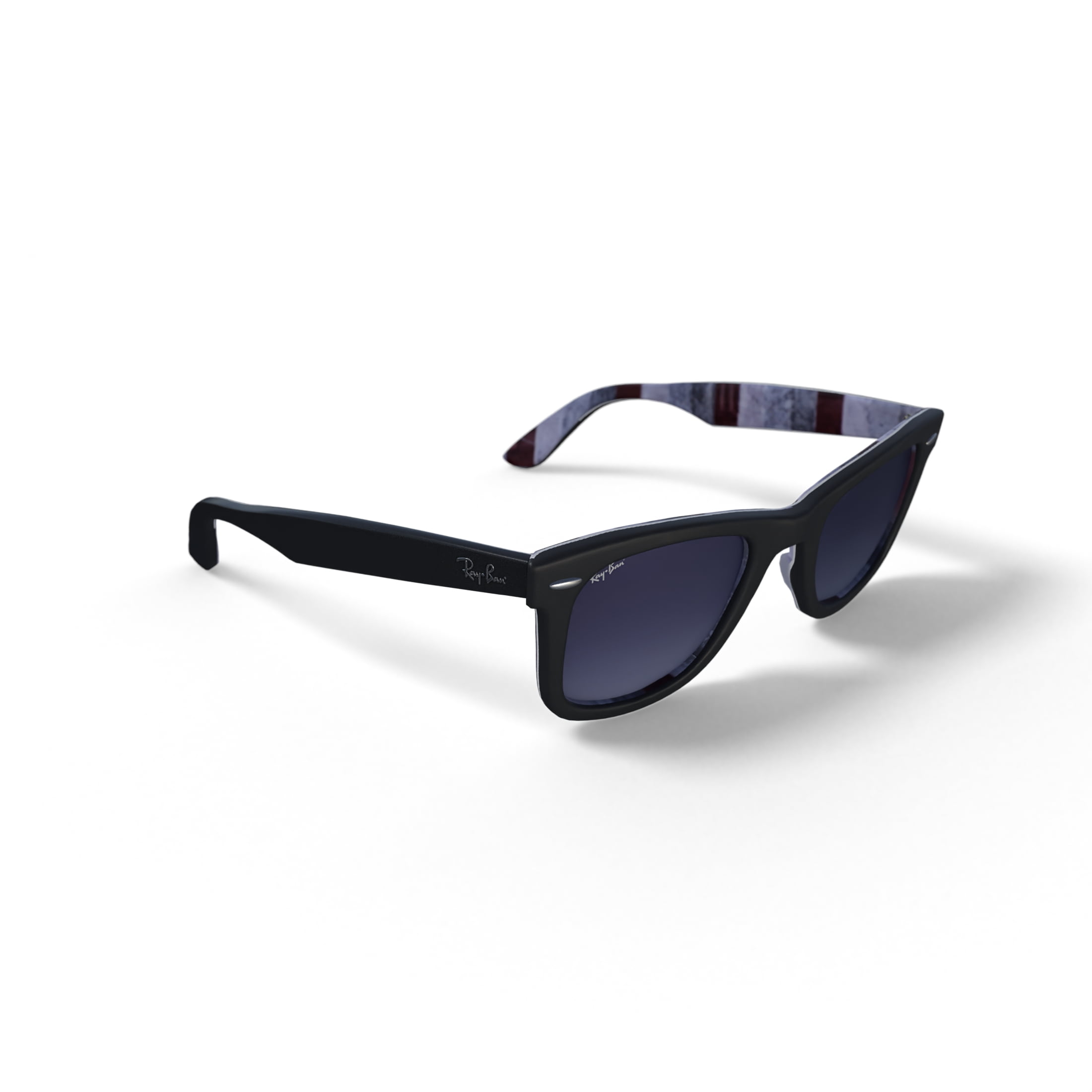 Y*~* Ray-Ban Wayfarer RB2140 135831 Black Sunglasses - eye-oo.com