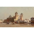 thumbnail image 3 of Howard Russell Butler 14x10 Black Modern Framed Museum Art Print Titled - Church of Santa Anna in Mexico (1885), 3 of 5