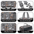 thumbnail image 3 of Teacher Tote Bag,Dalmatian Corgi Bulldog Teacher Utility Tote Bag,Large Work Tote Bags for Women with Multiple Pockets,Top Zipper Closure,13.8x10.6x6.7 Inch, 3 of 5