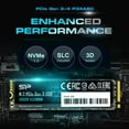thumbnail image 4 of Silicon Power SP512GBP34A60M28 512GB NVMe M.2 PCIe Gen3x4 2280 SSD read speeds up to 2,200MB/s, 4 of 7