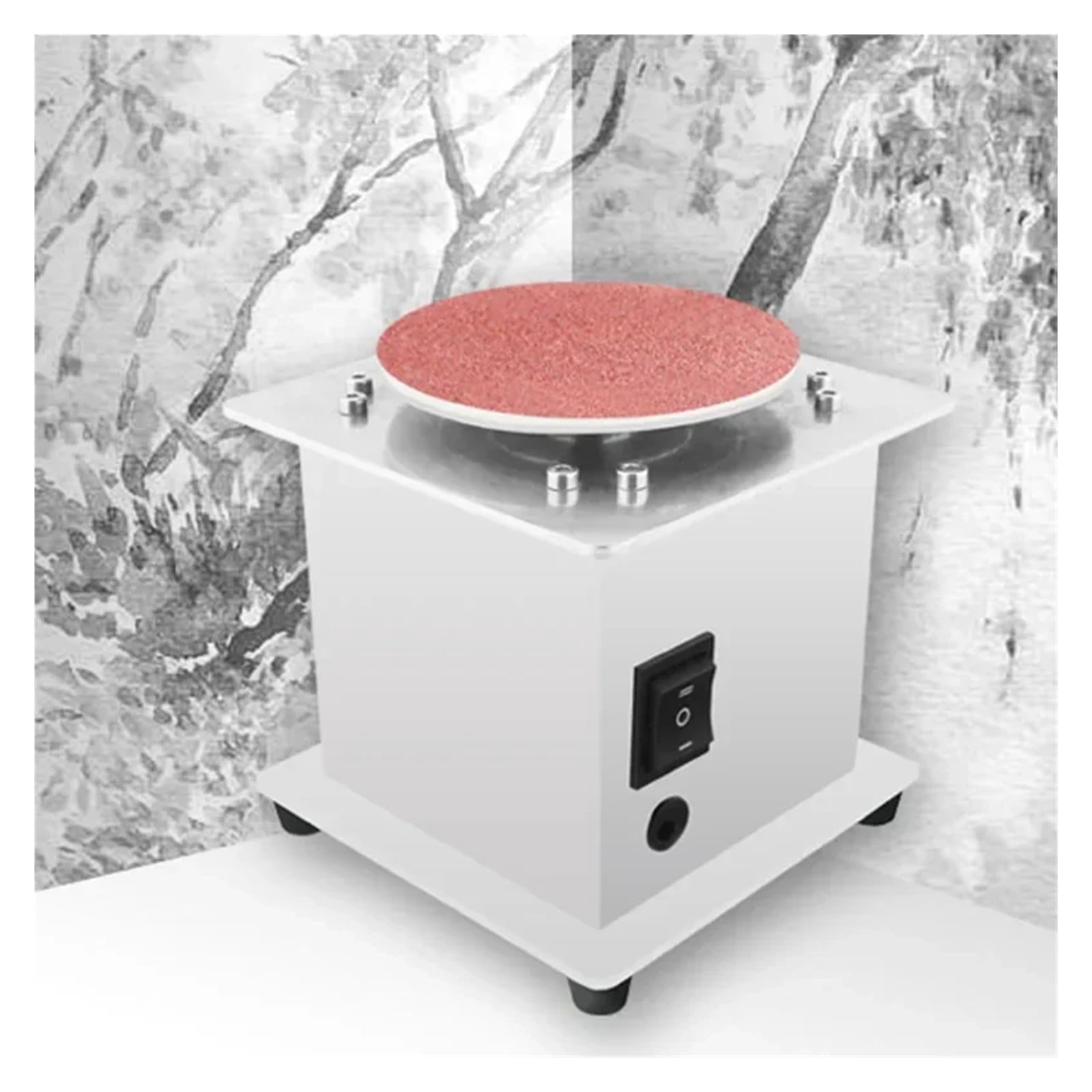Sandpaper Stick Table Grinder, Electric Multi-function Engraving Punching Polishing Machine, Chuck Grinding Polishing Machine ,Powerhouse Performance