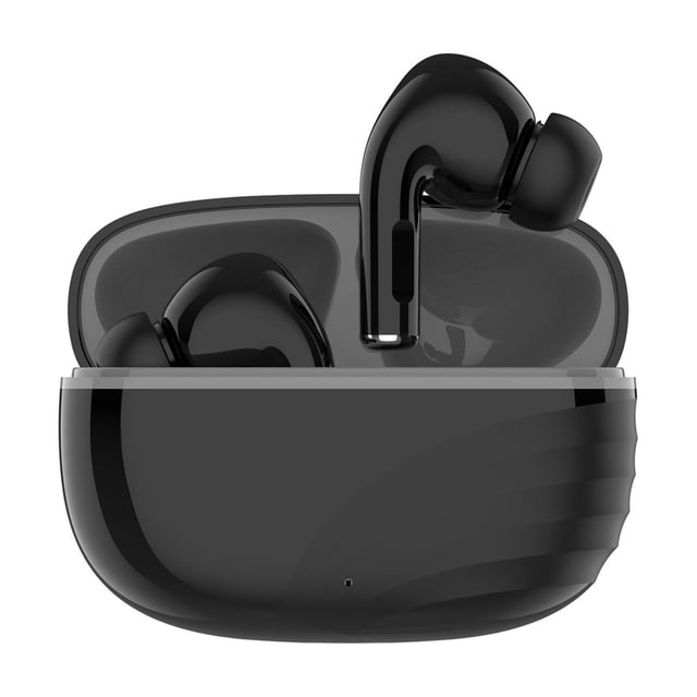 Bearachild Disfrute de un audio nítido con elegantes auriculares inalámbricos Bluetooth Auriculares Bluetooth con micrófono portátiles Teléfono y Comunicación negro