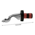 thumbnail image 2 of Hariumiu Wine Cork Wine Bottle Stopper Leak-proof Push-type Design Silicone Wine Sealer for Home Kitchen, 2 of 12
