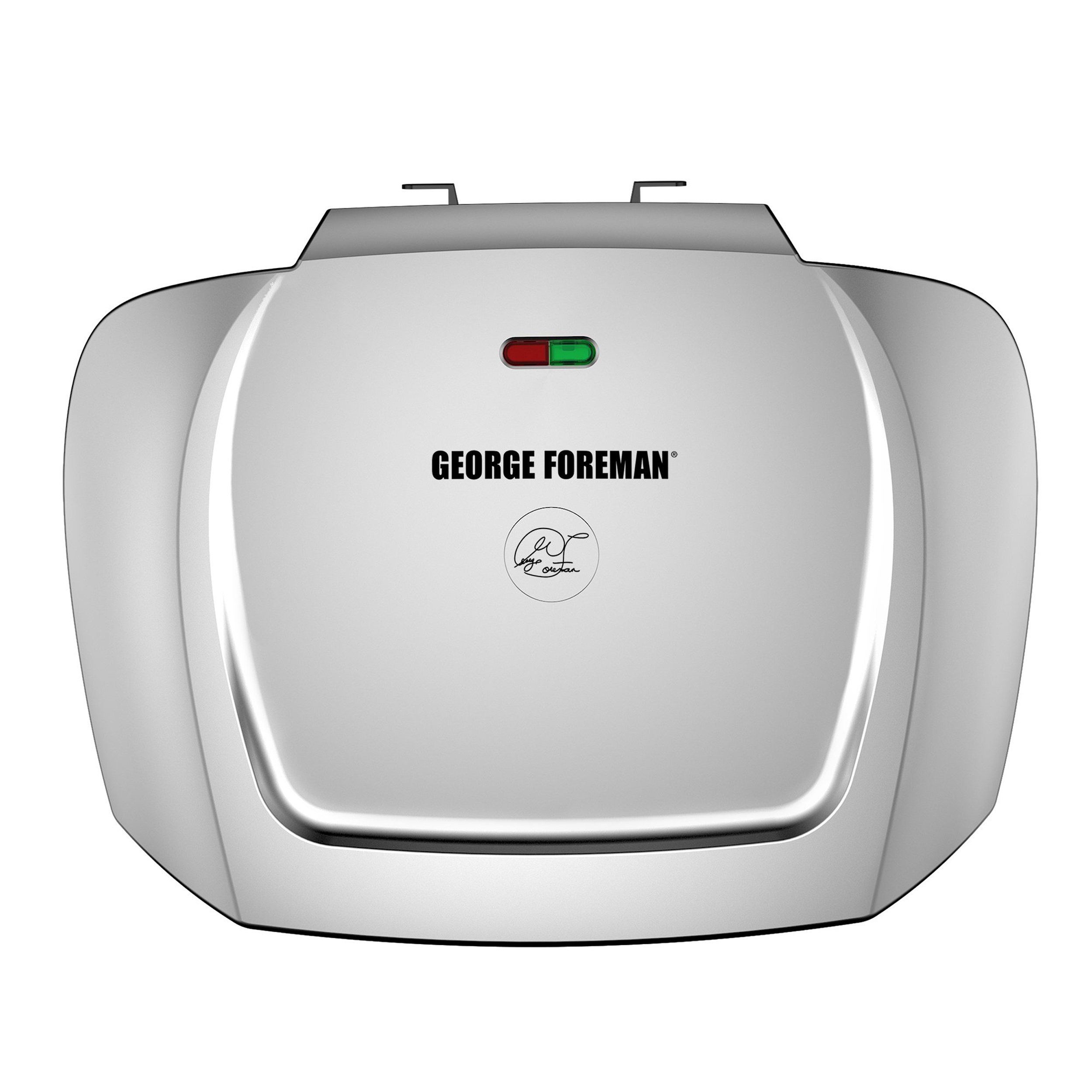 George Foreman 9-Serving Classic Plate Electric Indoor Grill and Panini Press, Platinum, GR2144P - image 3 of 11