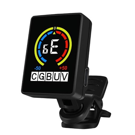 USB Charging Guitar Tuner Tunning for Acoustic Electric Guitar Clip-on Tuner LCD y7666
