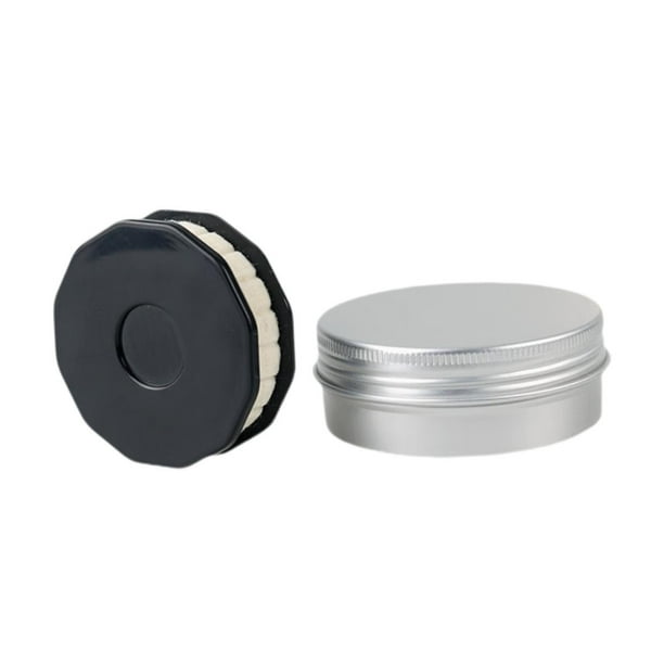 Lubricador de cadena de bicicleta Práctico Esencial Fácil de usar Ligero Redondo negro