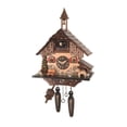 thumbnail image 1 of Quartz Cuckoo Clock Black forest house EN 403 Q, 1 of 1