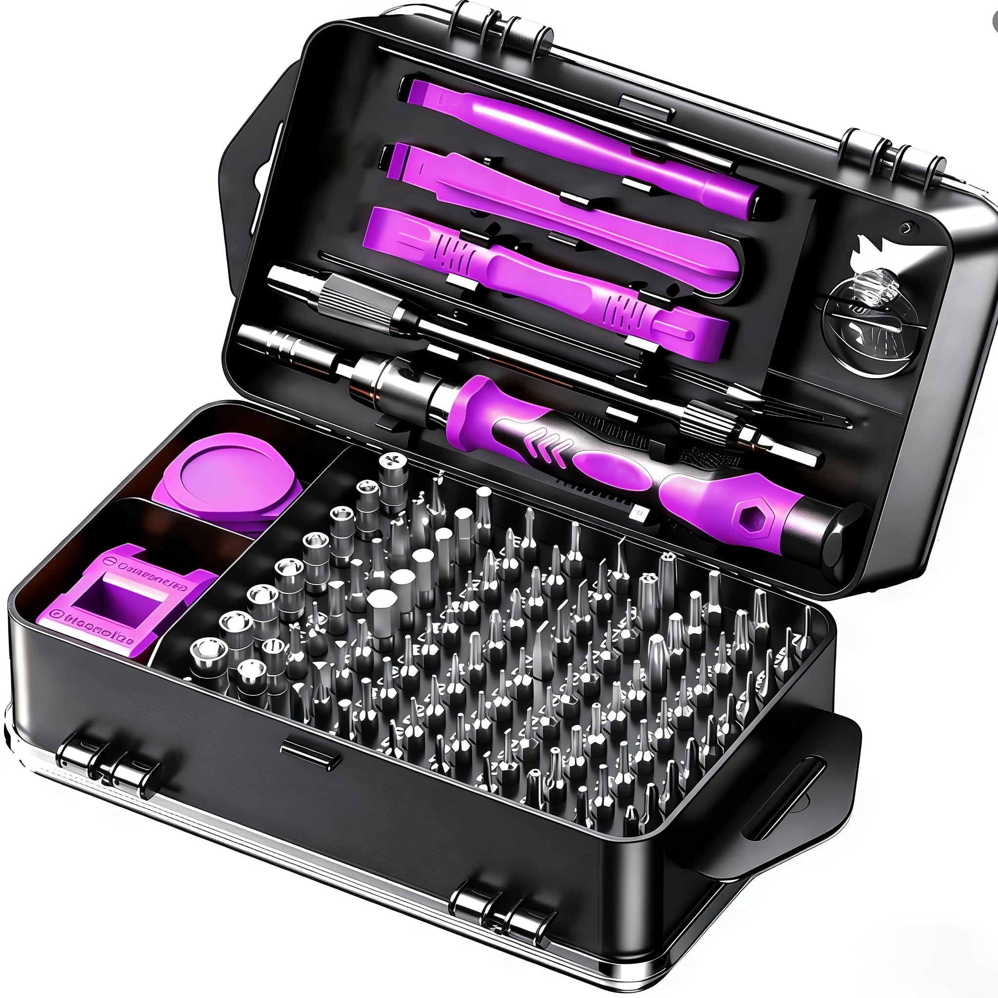 117/132 In 1 Small Precision Screwdriver Set, Magnetic Repair Tool Kit With Torx Triwing Bits