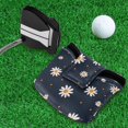 thumbnail image 5 of Haosy Cute Little Daisy Golf Mallet Putter Cover Strong Magnetic Leather Golf Club Headcover Closure, 5 of 7