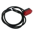 8.5in Rear Tail Light Polygon Stoplight Electric Bike Tail Lamp for 12