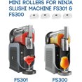 thumbnail image 3 of Mini Rollers for Ninja Slushi Machine FS301 & FS300 - Custom-Fit Mobility Solution - 360° Silent Wheels with ABS/Stainless Steel Design - Accessories for Ninja Slushie Machine, 3 of 5