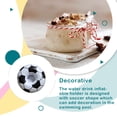 thumbnail image 4 of Cateissary Soporte para vasos de fútbol, ​​soporte para botella de jugo de bebida inflable, decoración de fiesta, piscina, bañera para el hogar, 4 of 6