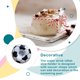 thumbnail image 4 of Wosthever Soporte para vasos de fútbol, ​​soporte para botella de jugo de bebida inflable, decoración de fiesta, piscina, bañera para el hogar, 4 of 6