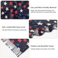 thumbnail image 5 of FORMRS Womens Scarf Winter Soft Long Big Warm Shawls Wrap Tassel Scarves, Red Starry Pattern, 5 of 9