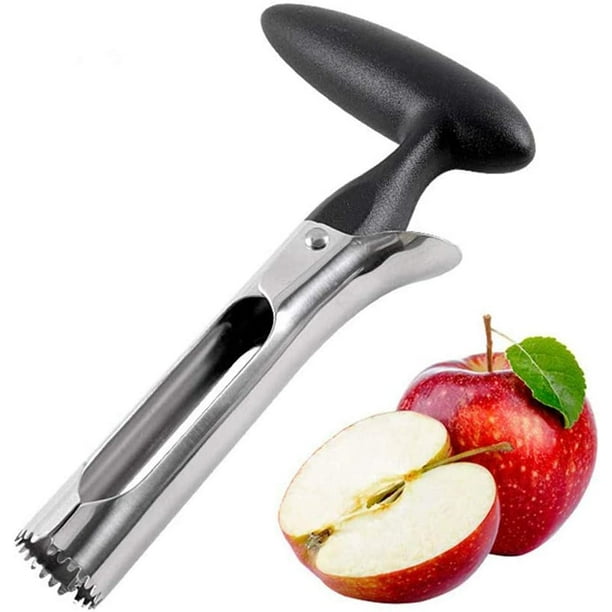 Fruit Apple Pear Corer Remover Steel Easy Twist Core Seed Remover Pitter Kitchen House Tool Black Walmart Com Walmart Com