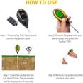 thumbnail image 3 of 4-in-1 Soil Temperature/Light/pH/Moisture Measuring Tool for Garden, Farm, Lawn, Indoor & Outdoor, 3 of 7