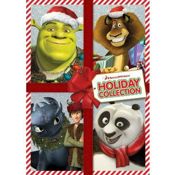 DreamWorks Holiday Collection (Shrek the Halls / Merry Madagascar / Dragons Holiday: Gift of the Night Fury / Kung Fu Panda Holiday) (DVD), Animation, DreamWorks
