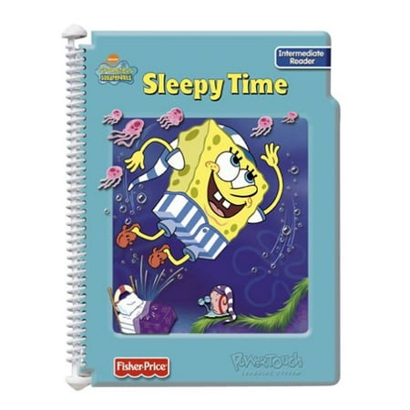 POWERTOUCH SPONGEBOB SQUAREPANTS SLEEPY TIME BOOK AND CARTRIDGE SPONGE