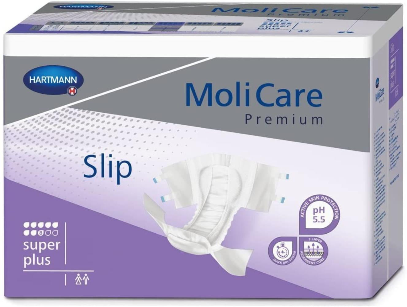 MoliCare Premium Slip Briefs, Super Plus, Medium, Case/90 (3/30s ...