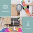 thumbnail image 6 of Rainbow Tie Dye Floral Pattern Kitchen Rugs Sets Of 3,Kitchen Runner Rugs Non Skid Washable,Decorative Kitchen Floor Mats for Kitchen,Sink,Laundry,17"x30"+ 17"x47" + 17"x59", 6 of 6