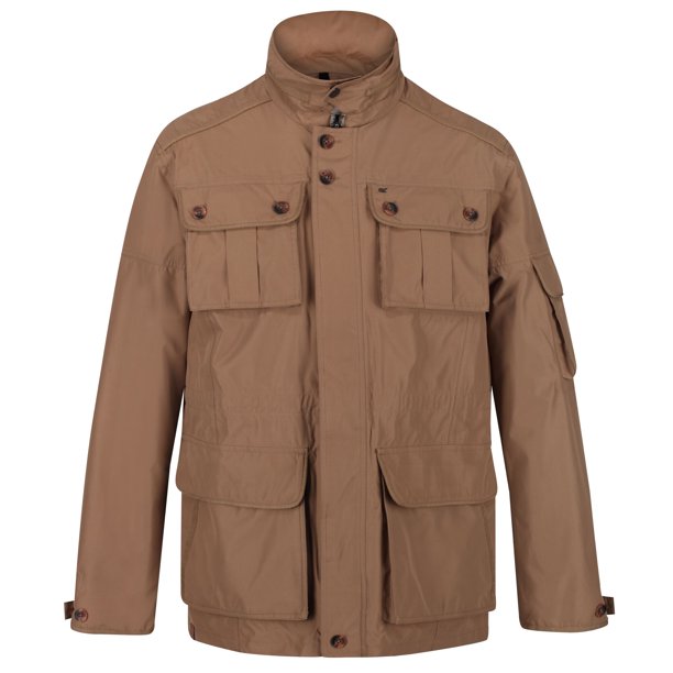 Regatta - Chaqueta Elmore Cargamento para Hombre (Camello Oscuro) Regatta UTRG4895_darkcamel
