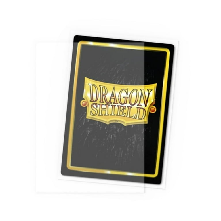 Dragon Shield Sleeves - Matte NonGlare Clear V2 100 CT - Card Sleeves -  Smooth & Tough - Compatible with Pokmon, Magic The Gathering Cards &  Digimon MTG TCG OCG & Hockey Cards - Walmart.com